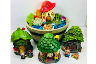 Plant Nite: Gnome Home Wine Barrel